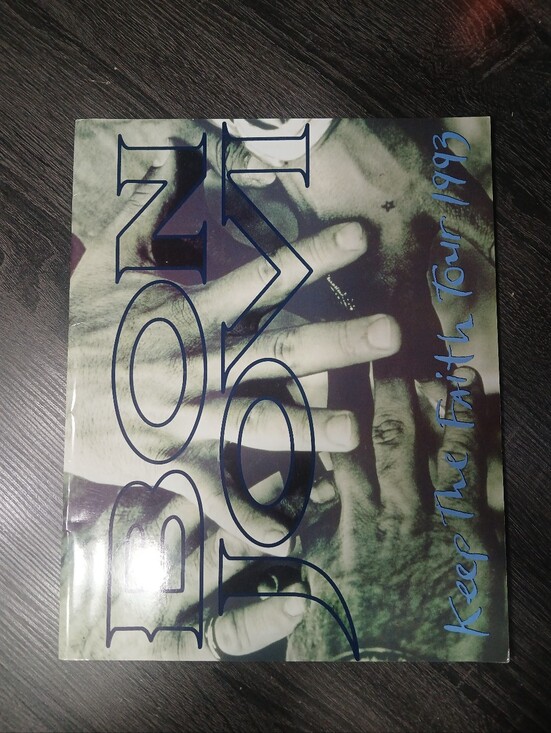 Other - Vtg Bon Jovi Keep The Faith 1993 Tour Book Concert Program Rock Collectible